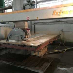 automatic cn bridge sawing used machine bisso cb350 second hand